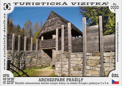 Turistická vizitka Archeopark Prášily